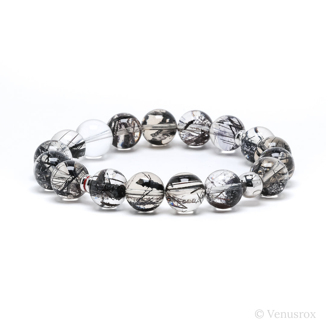 Tourmalinated Quartz Bracelet from Brazil | Venusrox