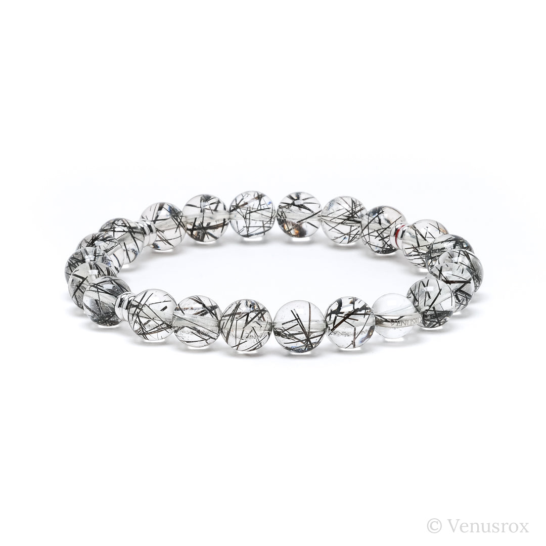 Tourmalinated Quartz Bracelet from Brazil | Venusrox
