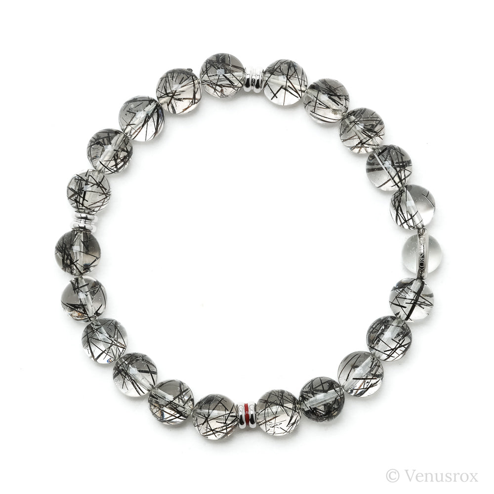 Tourmalinated Quartz Bracelet from Brazil | Venusrox