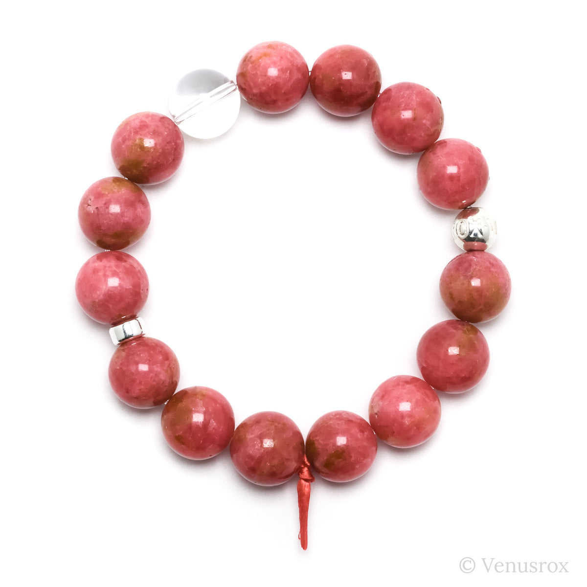 Rhodonite Bracelet from Brazil | Venusrox