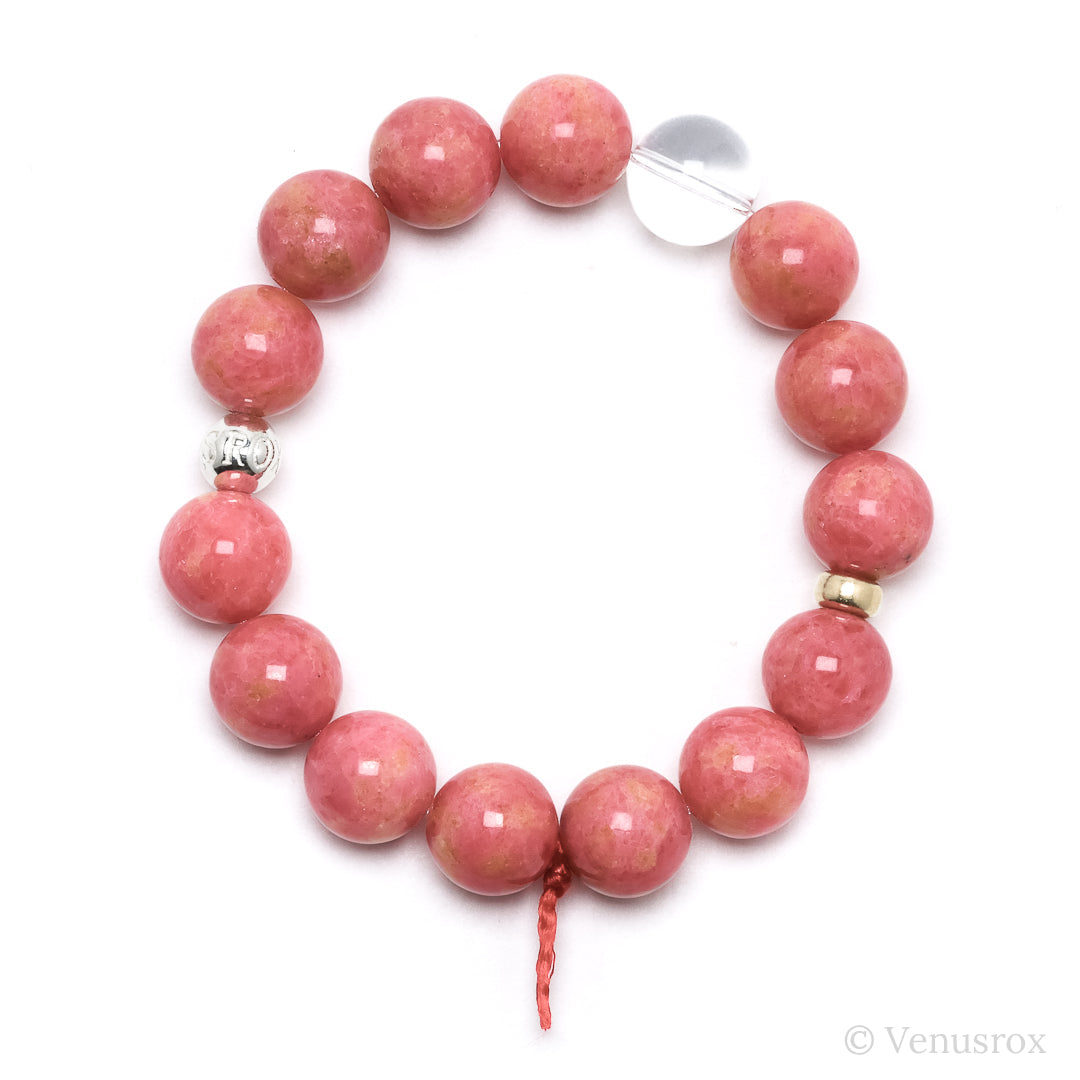 Rhodonite Bracelet from Brazil | Venusrox