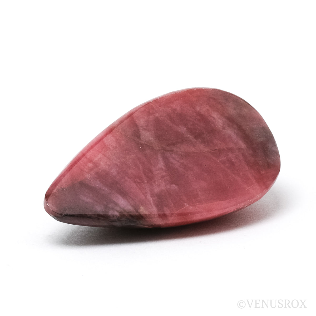 Rhodonite Polished Crystal from Kurganovskoe Deposit, Kurganovo, Yekaterinburg, Sverdlovsk Oblast, Russia | Venusrox