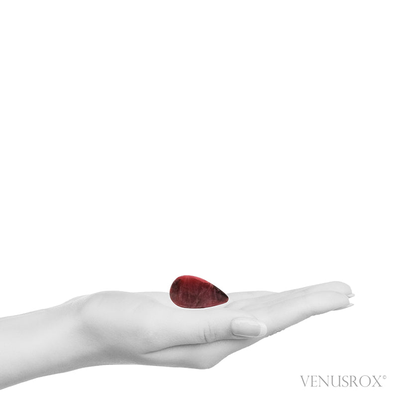 Rhodonite Polished Crystal from Kurganovskoe Deposit, Kurganovo, Yekaterinburg, Sverdlovsk Oblast, Russia | Venusrox