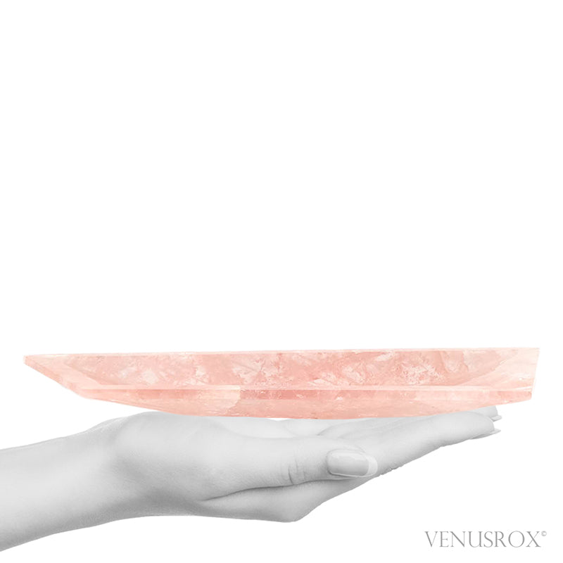 Rose Quartz Polished Bowl from Brazil | Venusrox