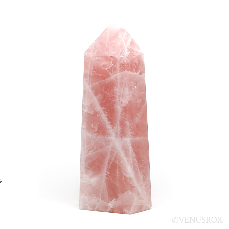 Rose Quartz Polished Point from Brazil | Venusrox