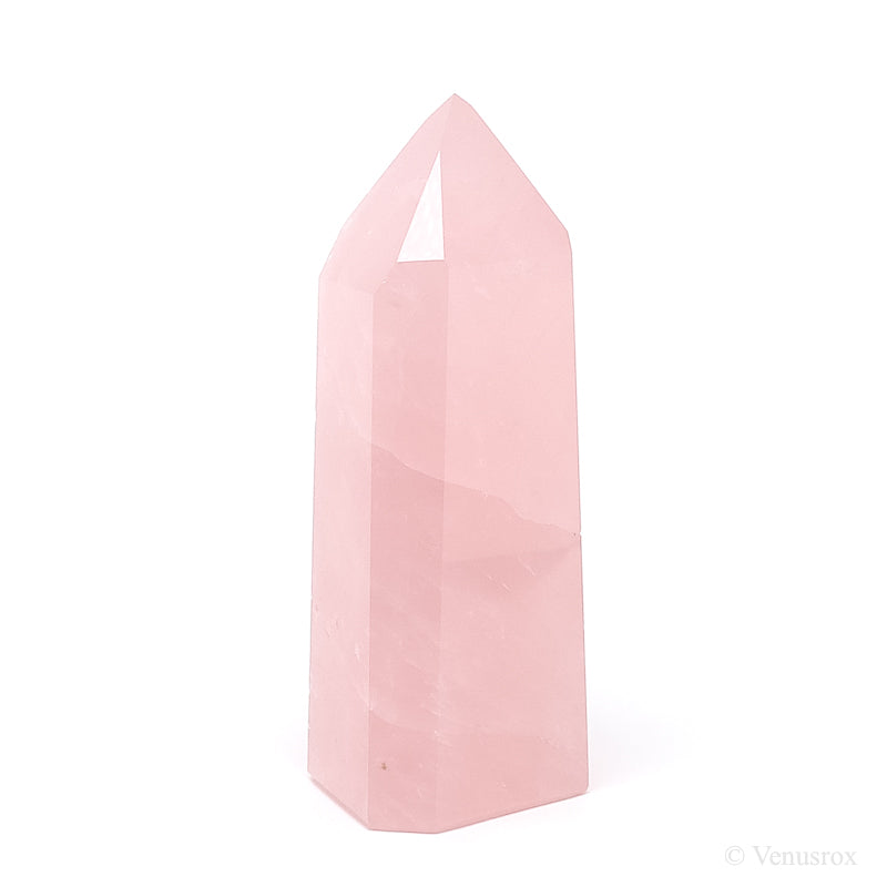 Rose Quartz Polished Point from Brazil | Venusrox
