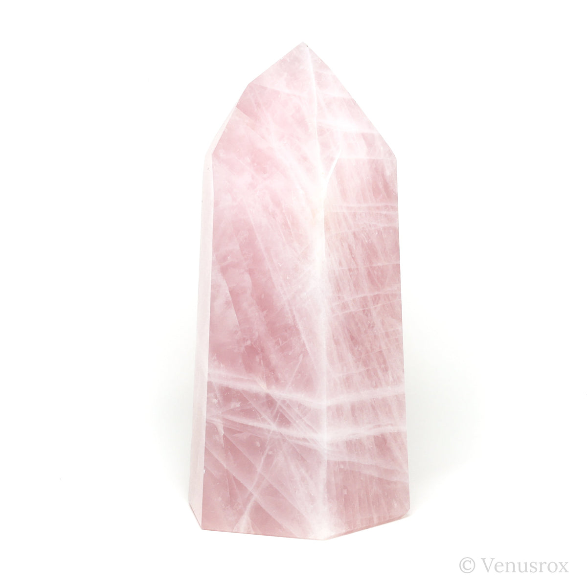 Rose Quartz Polished Point from Brazil | Venusrox