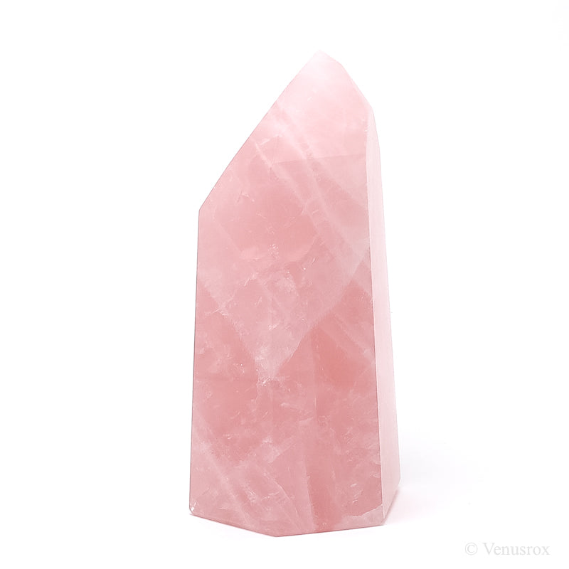 Rose Quartz Polished Point from Brazil | Venusrox