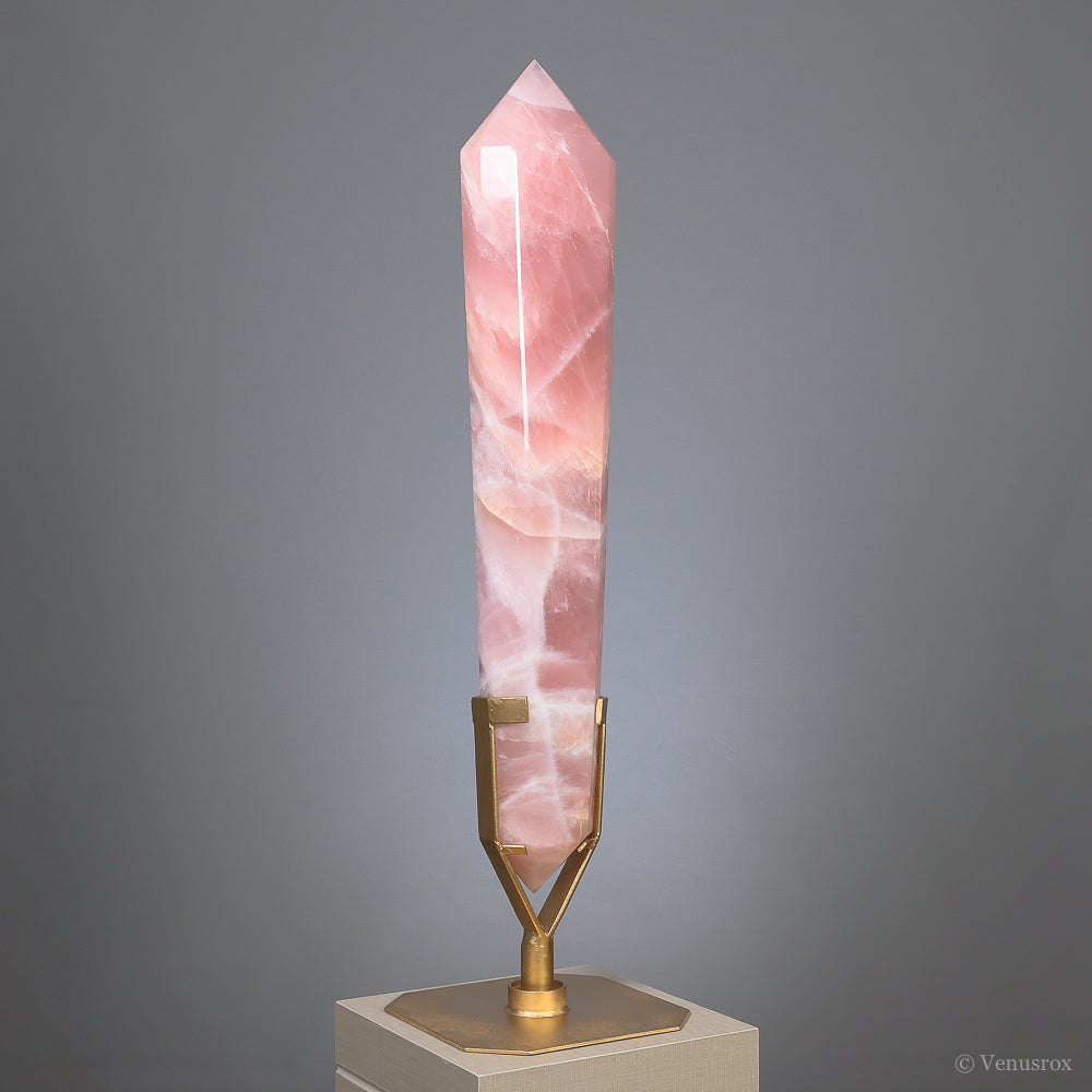 ROSE QUARTZ POLISHED POINT - POLISHED POINTS
