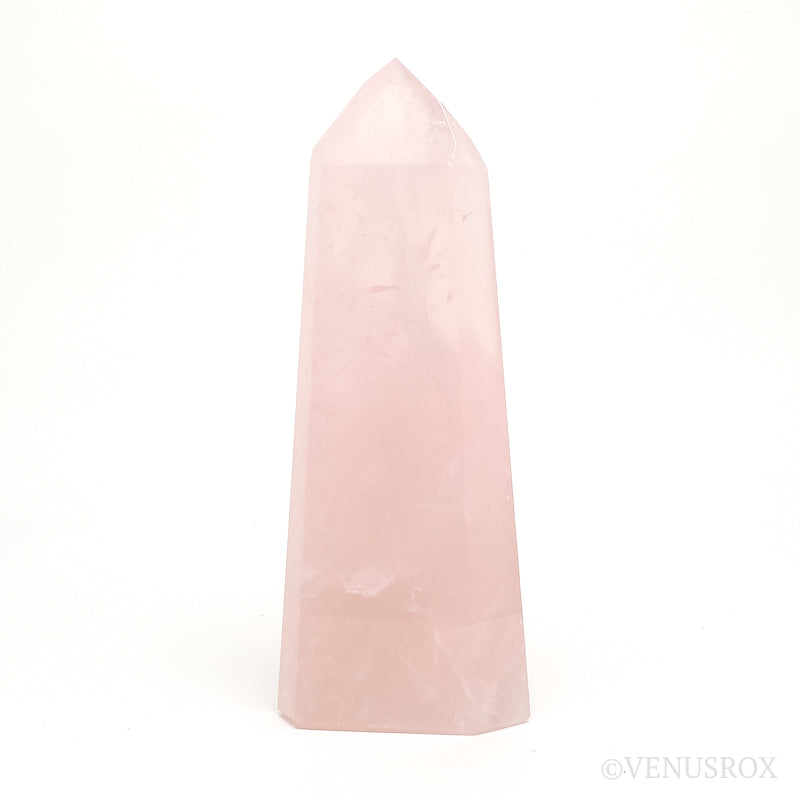 Rose Quartz Polished Point from Brazil | Venusrox