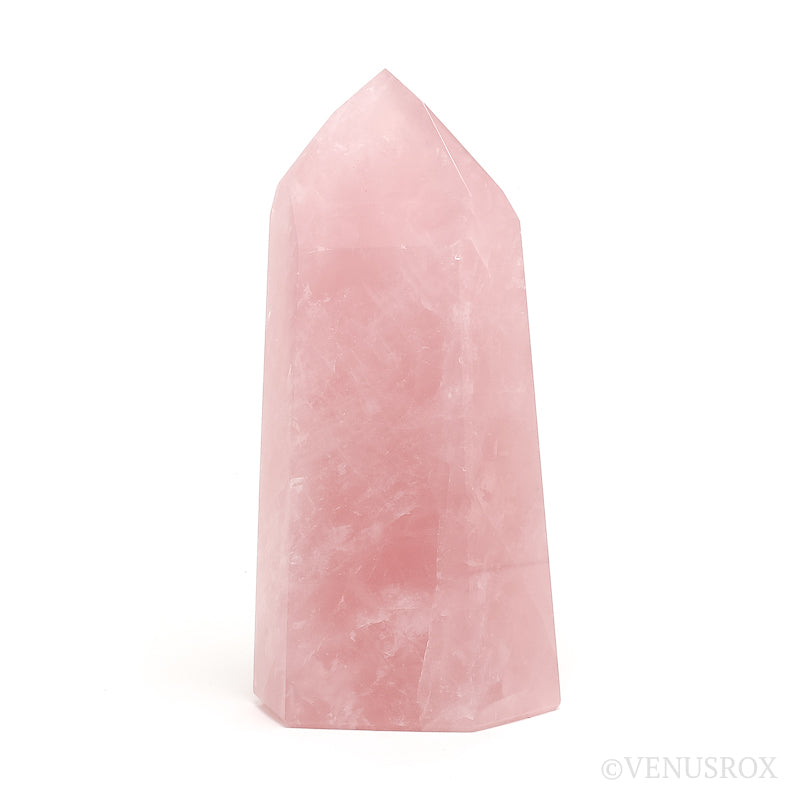 Rose Quartz Polished Point from Brazil | Venusrox