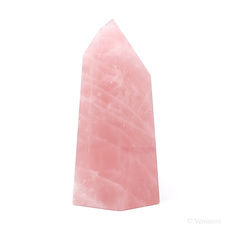 Rose Quartz Polished Point from Brazil | Venusrox