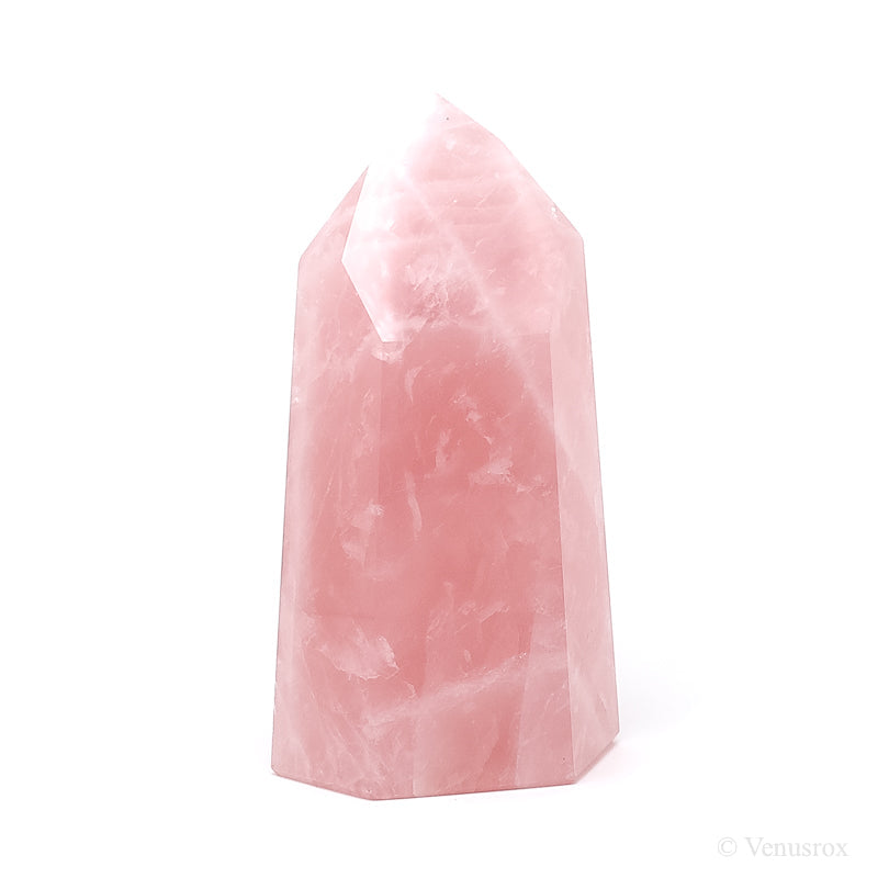 Rose Quartz Polished Point from Brazil | Venusrox