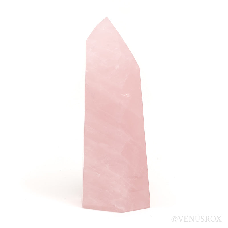 Rose Quartz Polished Point from Brazil | Venusrox