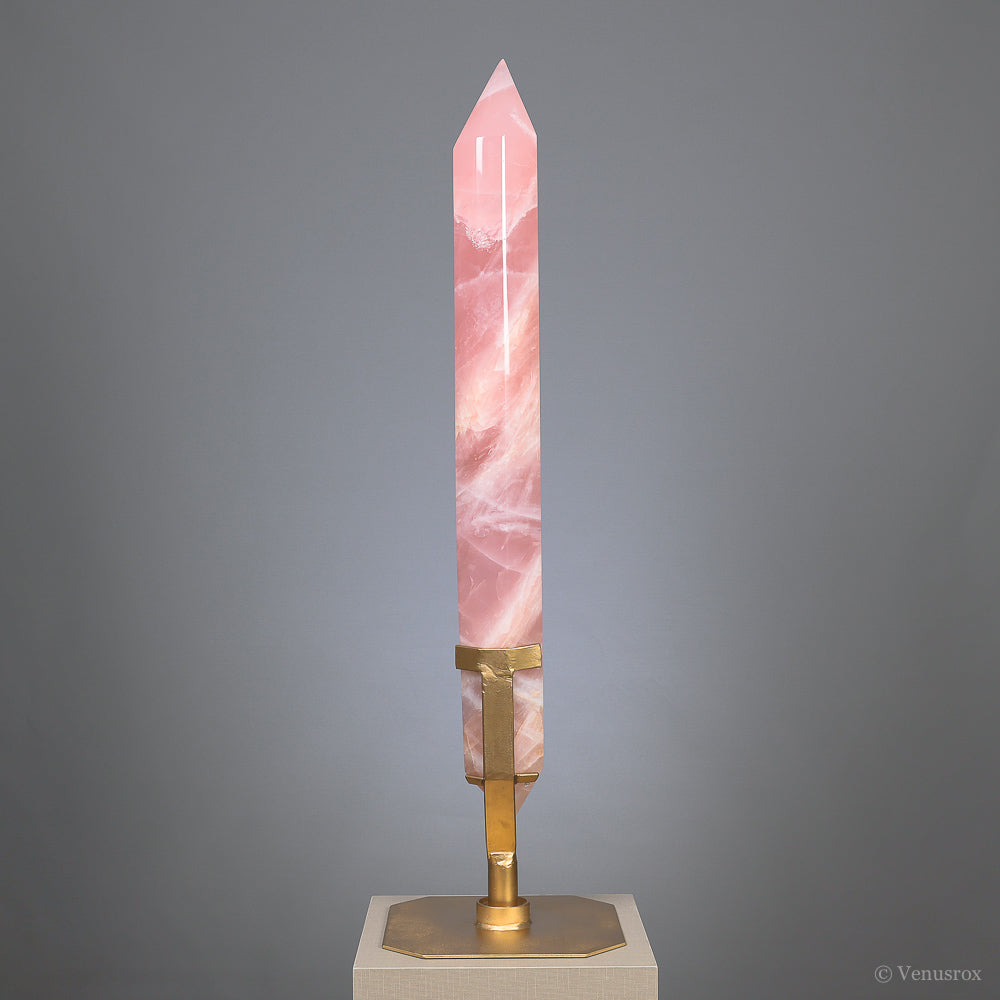 ROSE QUARTZ POLISHED POINT - POLISHED POINTS