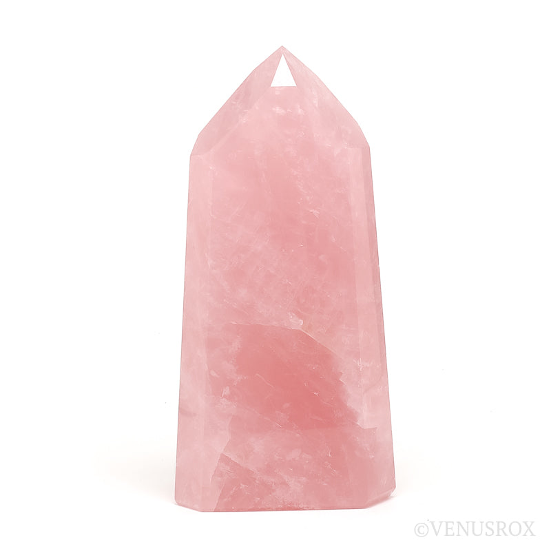 Rose Quartz Polished Point from Brazil | Venusrox