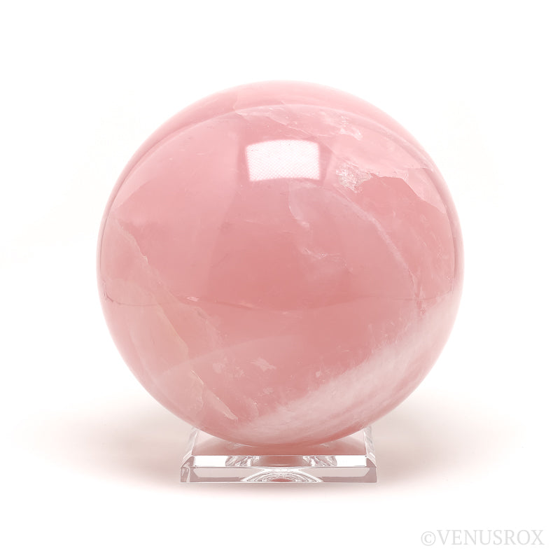 Rose Quartz Polished Sphere from Brazil | Venusrox