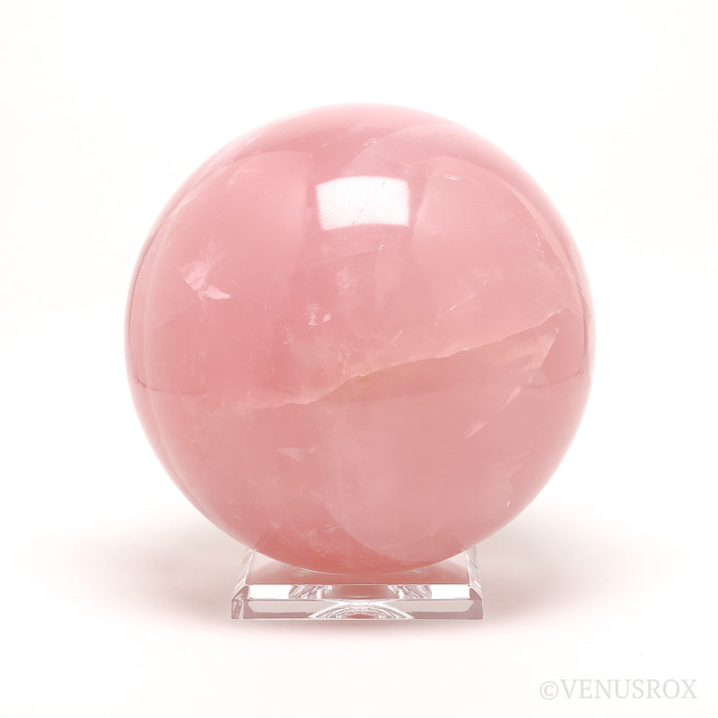 Rose Quartz Polished Sphere from Brazil | Venusrox