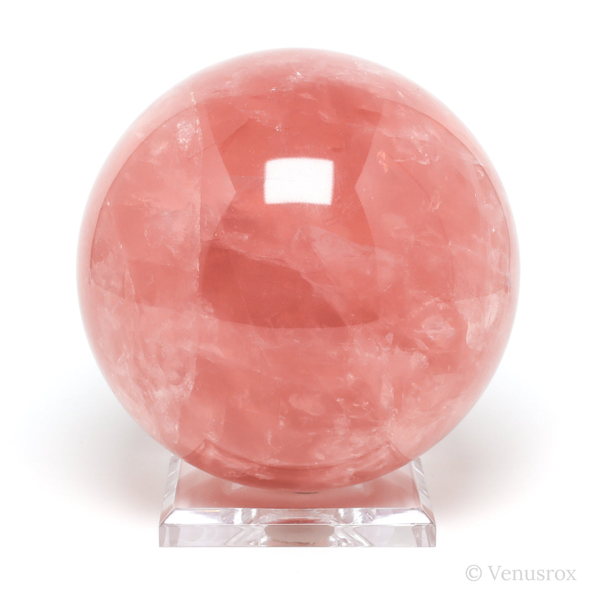 Star Rose Quartz Polished Sphere from Brazil | Venusrox