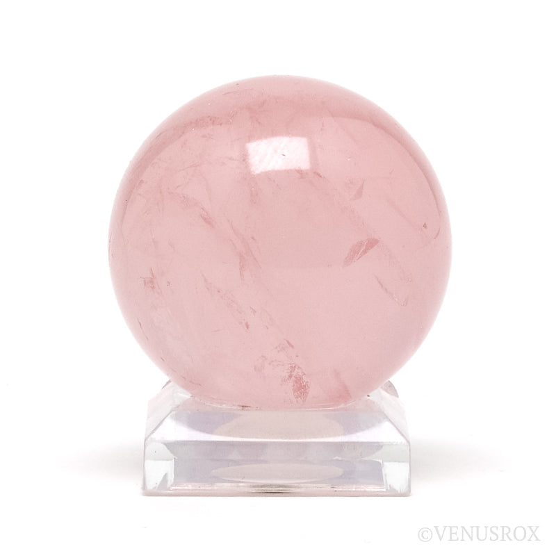 Star Rose Quartz Polished Sphere from Madagascar | Venusrox