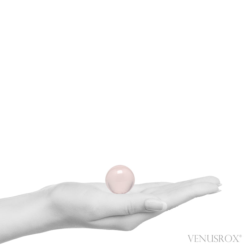 Star Rose Quartz Polished Sphere from Madagascar | Venusrox
