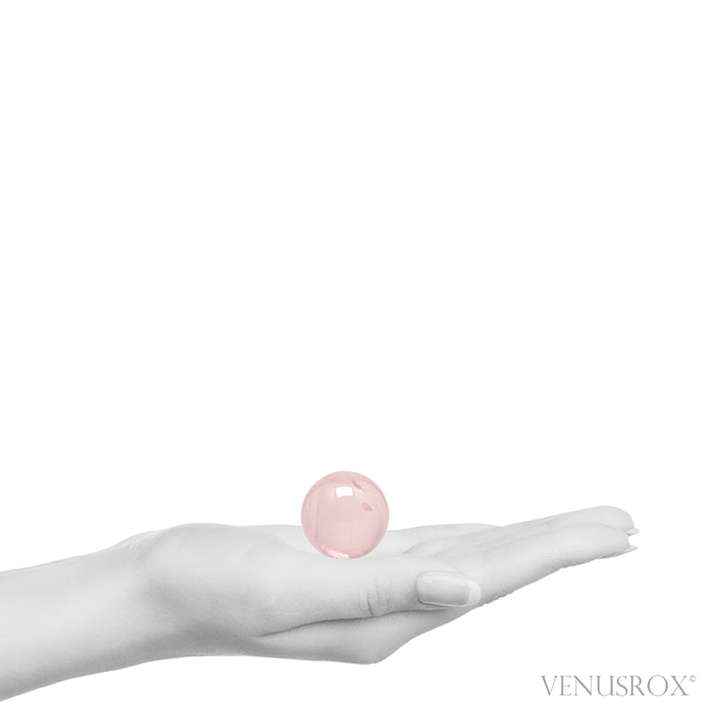 Star Rose Quartz Polished Sphere from Madagascar | Venusrox