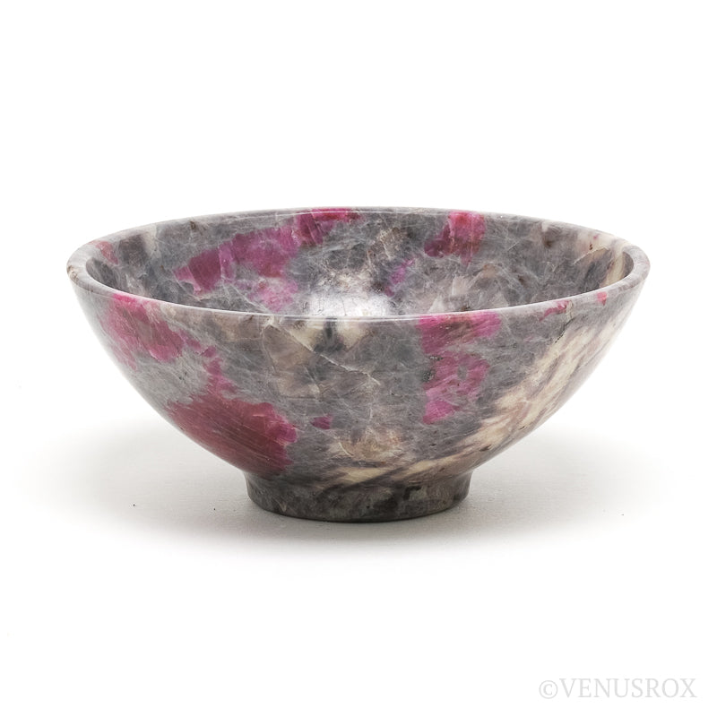 Ruby in Feldspar Polished Bowl from India | Venusrox