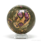 Ruby in Fuchsite Polished Sphere from India | Venusrox