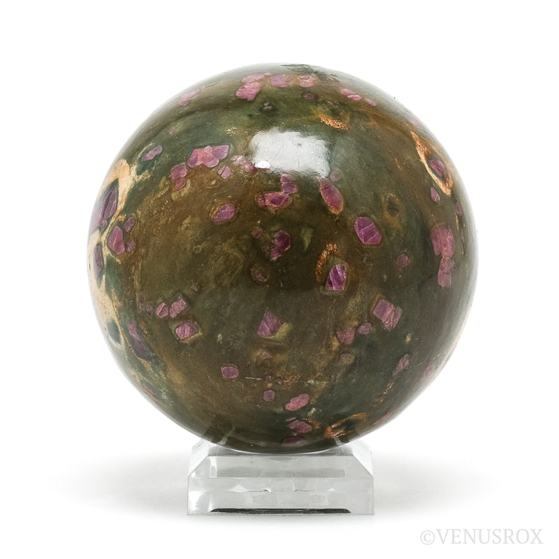 Ruby in Fuchsite Polished Sphere from India | Venusrox