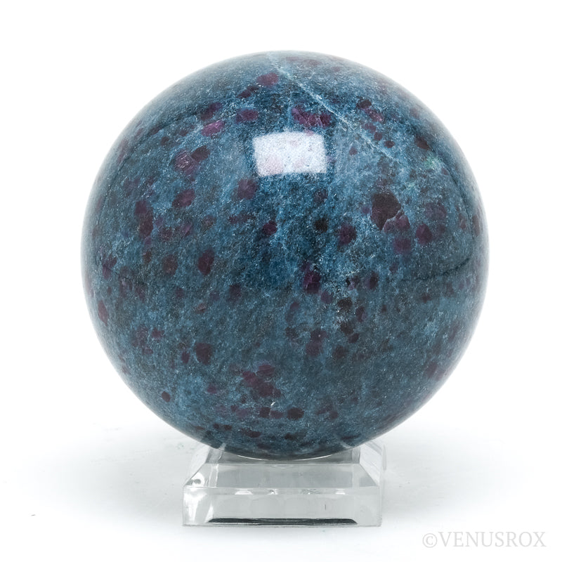 Ruby in Kyanite Polished Sphere from India | Venusrox