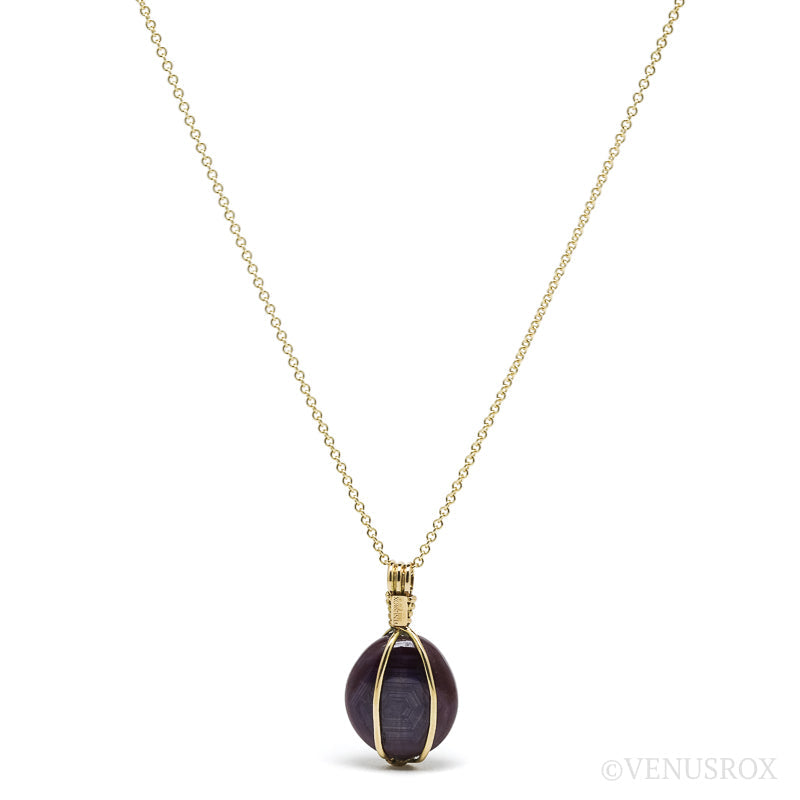 Ruby Polished Crystal Pendant from India | Venusrox