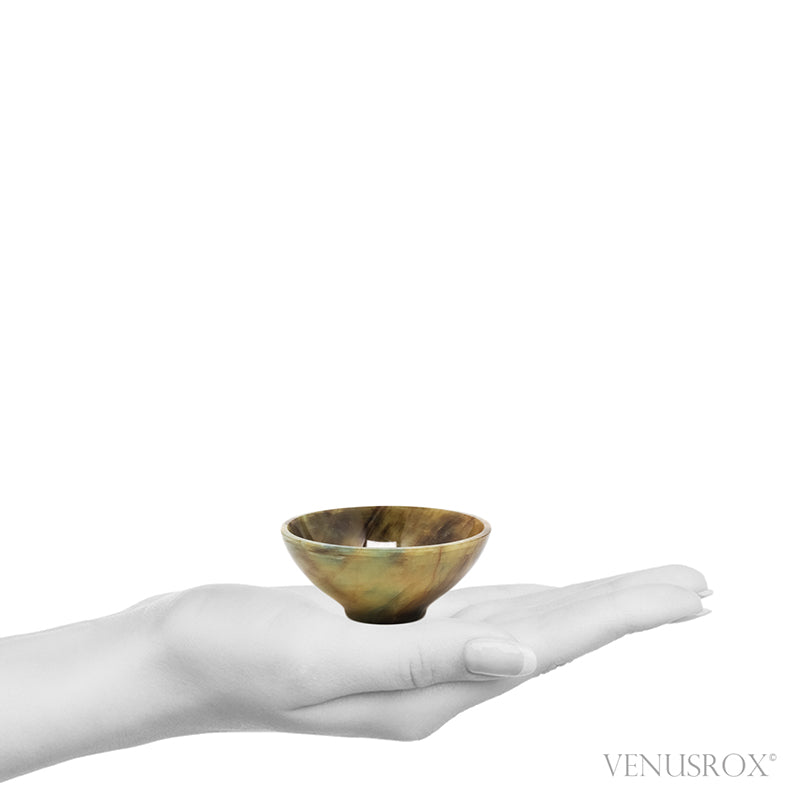 Yellow/Blue Sapphire Polished Bowl from India | Venusrox