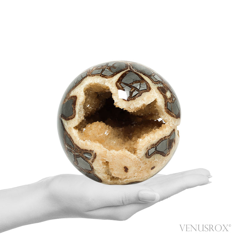 Septarian Geode Sphere from Utah, USA | Venusrox