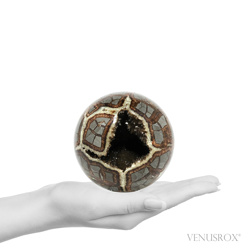 Septarian Geode Sphere from Utah, USA | Venusrox