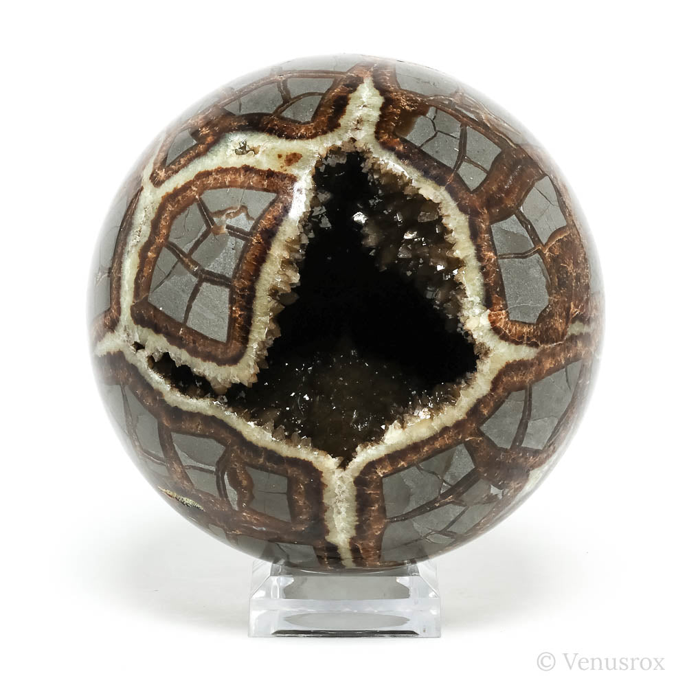 Septarian Geode Sphere from Utah, USA | Venusrox