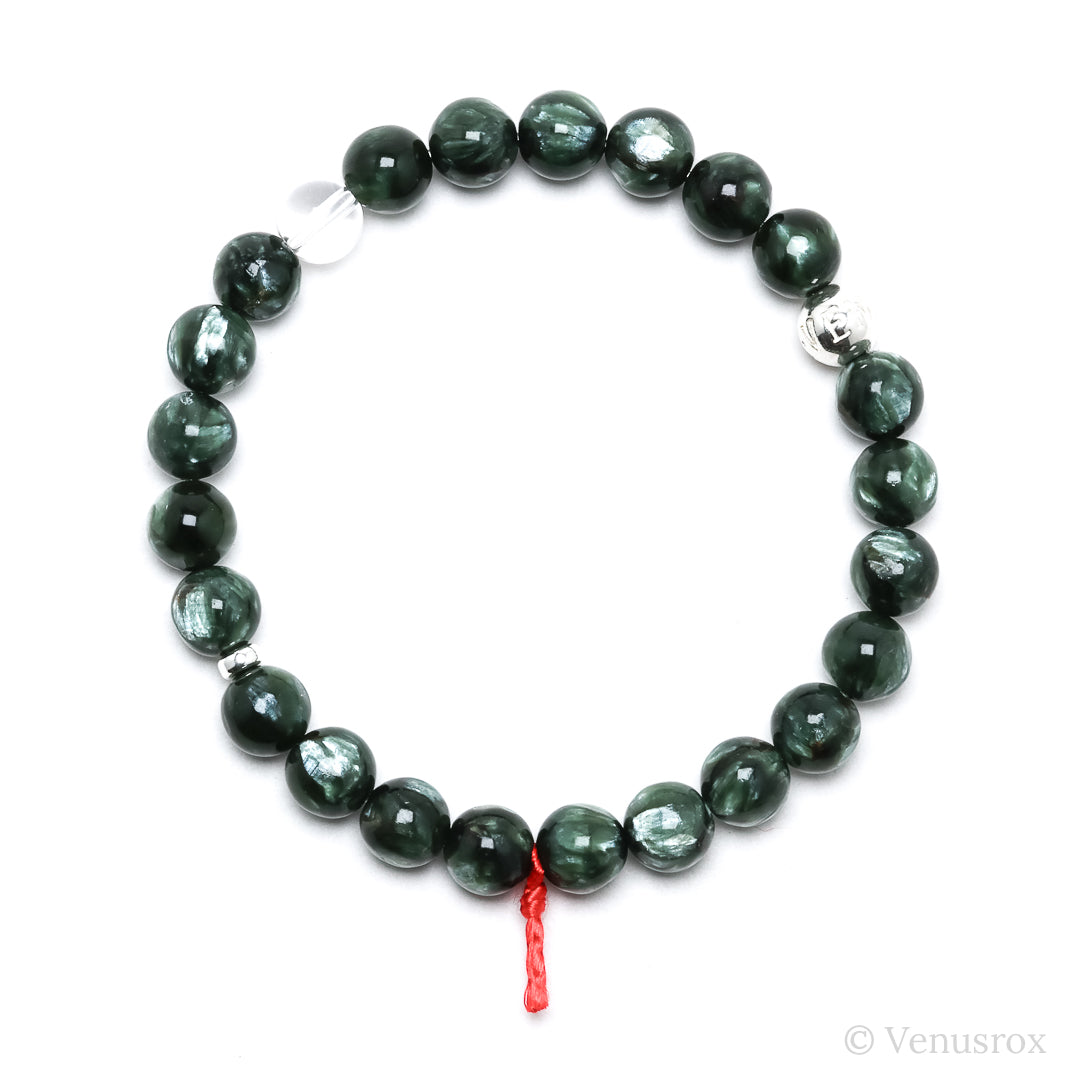 Seraphinite Bracelet from Siberia, Russia | Venusrox