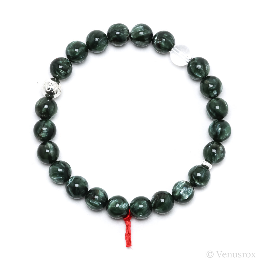 Seraphinite Bracelet from Siberia, Russia | Venusrox