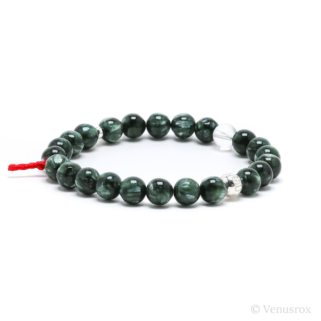 Seraphinite Bracelet from Siberia, Russia | Venusrox