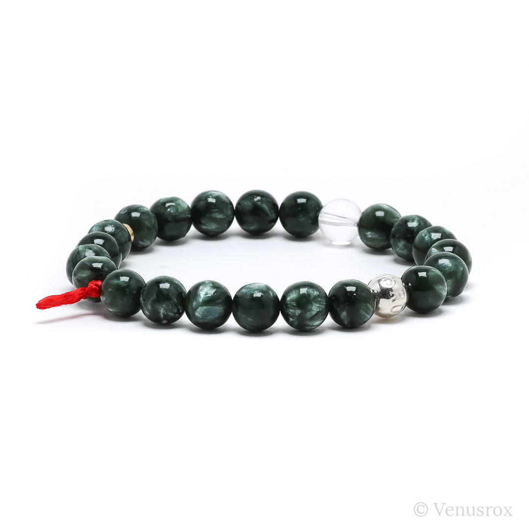 Seraphinite Bracelet from Siberia, Russia | Venusrox