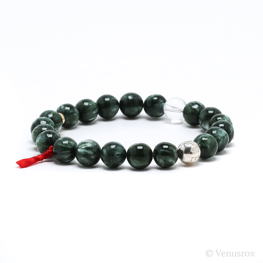 Seraphinite Bracelet from Siberia, Russia | Venusrox
