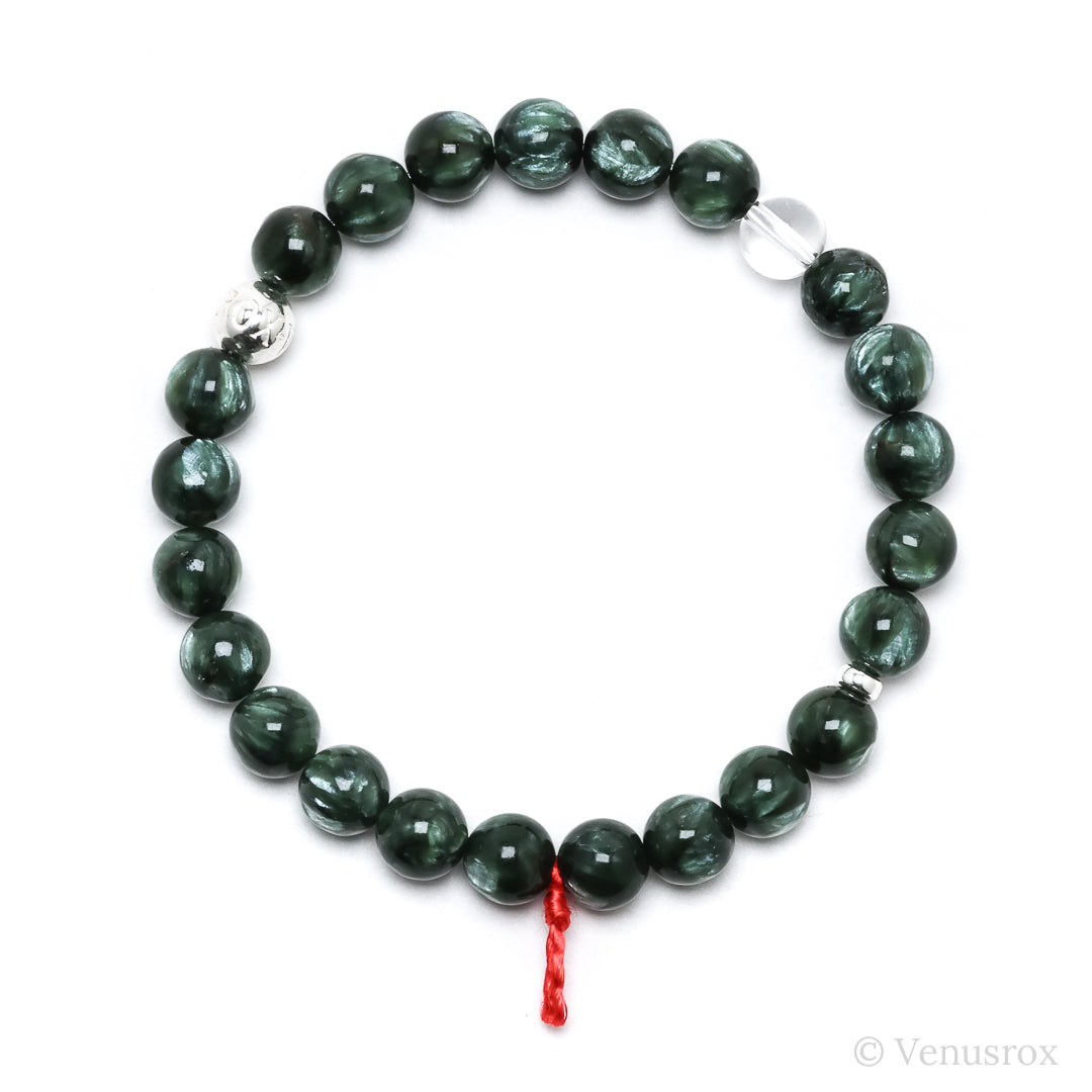 Seraphinite Bracelet from Siberia, Russia | Venusrox