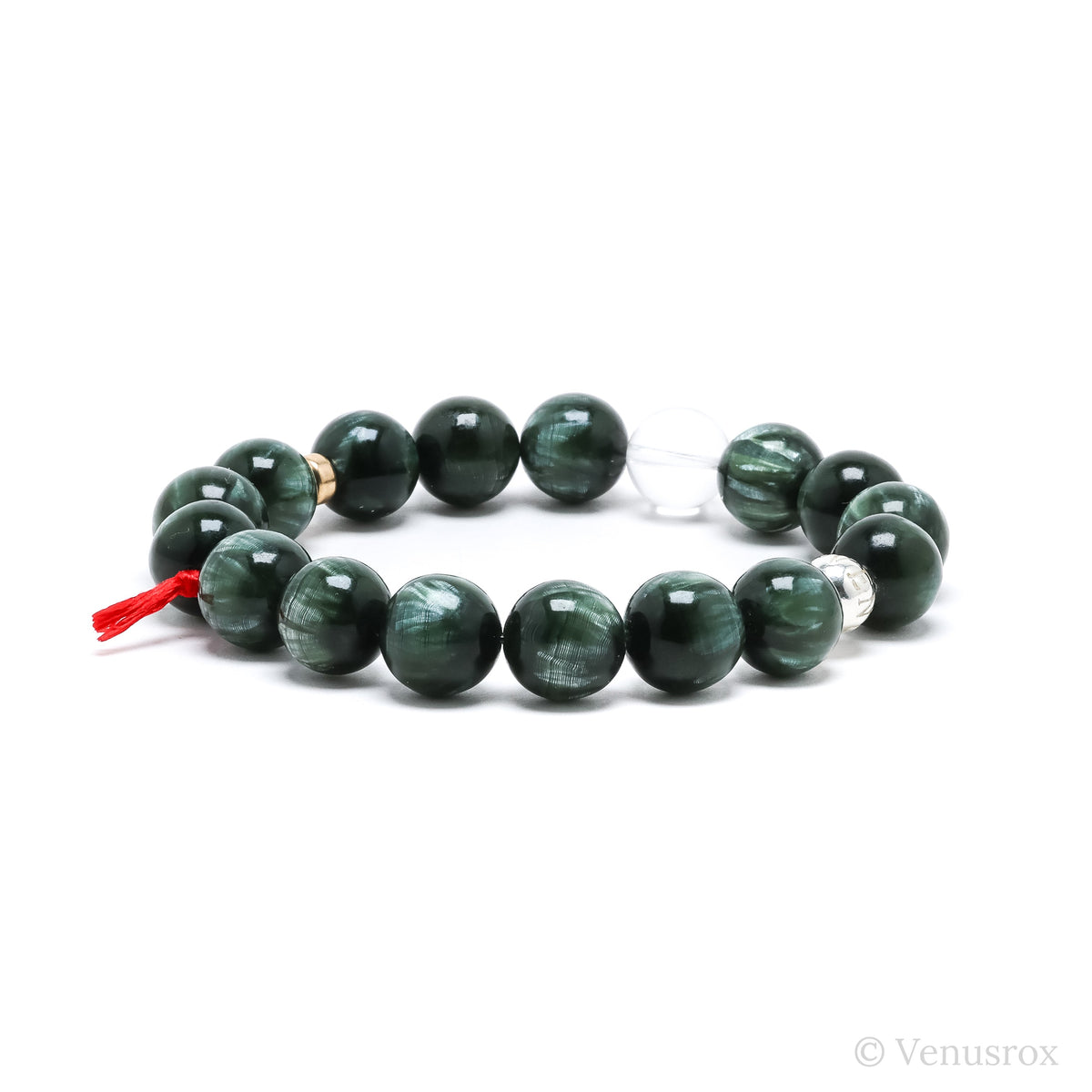 Seraphinite Bracelet from Siberia, Russia | Venusrox