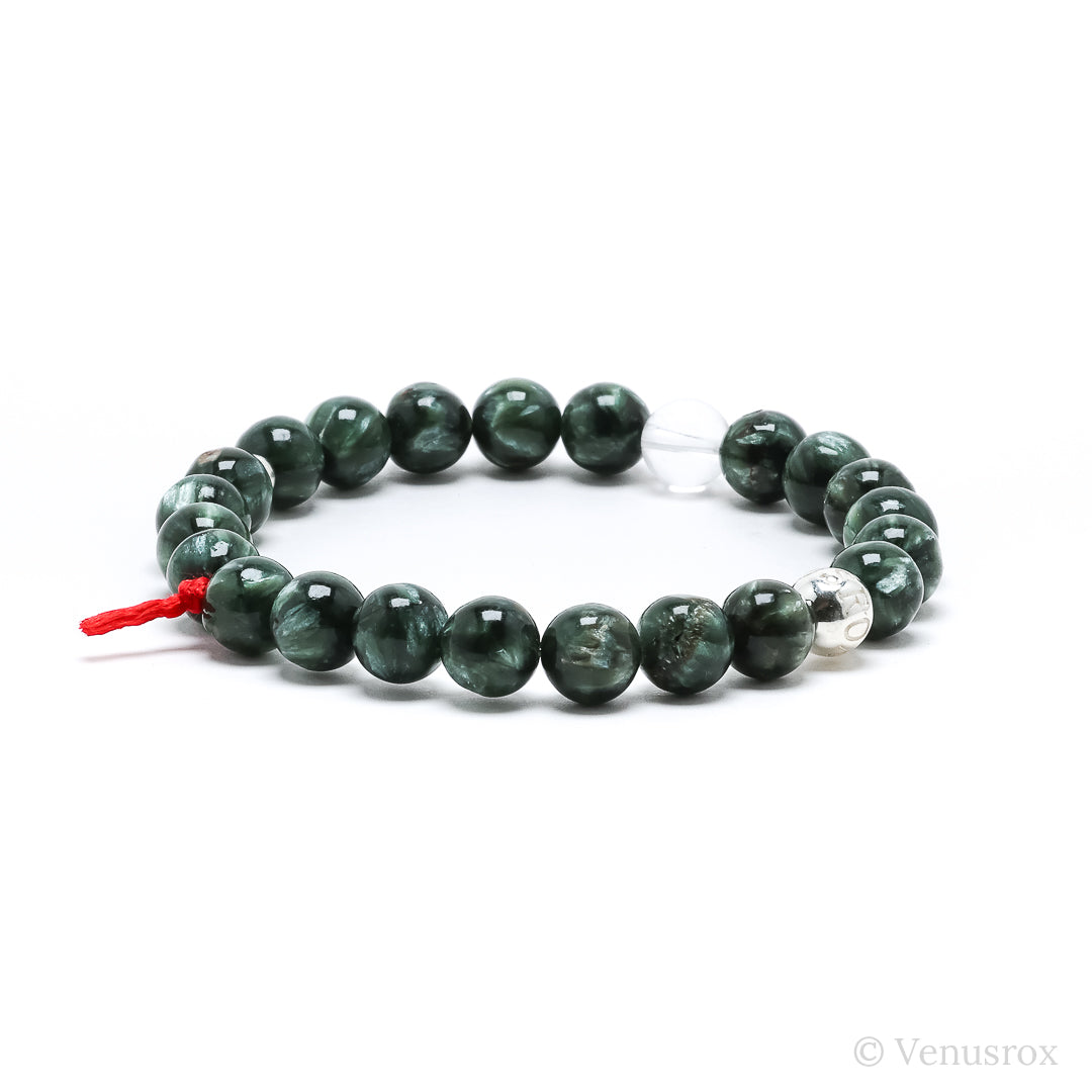 Seraphinite Bracelet from Siberia, Russia | Venusrox