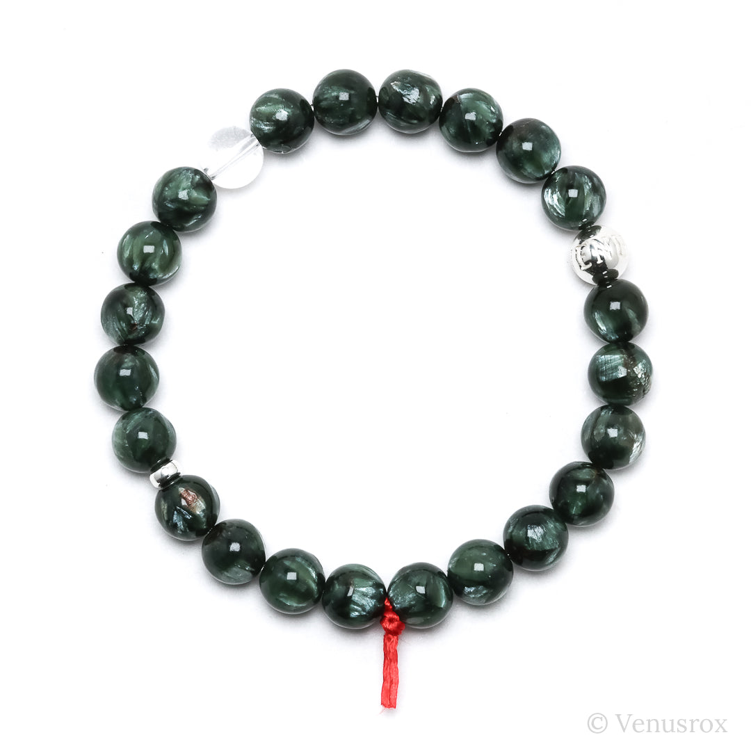 Seraphinite Bracelet from Siberia, Russia | Venusrox
