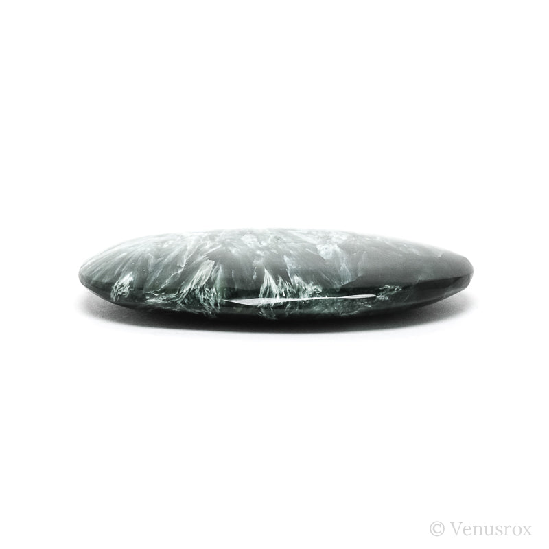 Seraphinite Polished Crystal from the Korshunovskoye Iron Scary Deposit, Irkutskaya Oblast, Siberia, Russia | Venusrox