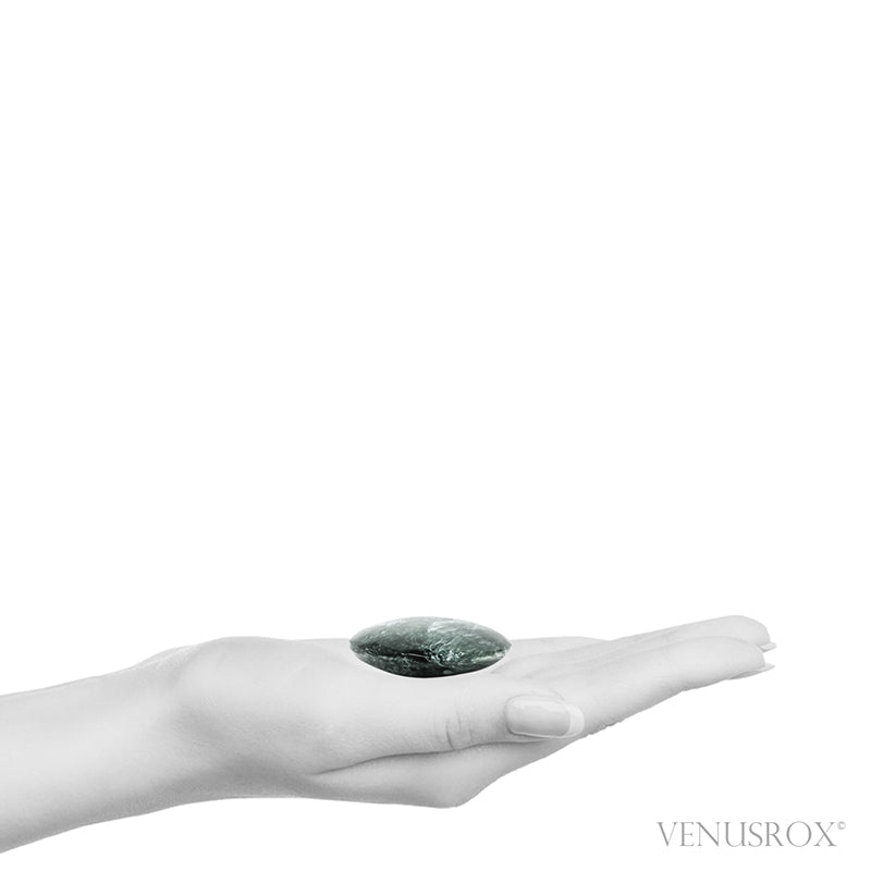 Seraphinite Polished Crystal from the Korshunovskoye Iron Scary Deposit, Irkutskaya Oblast, Siberia, Russia | Venusrox