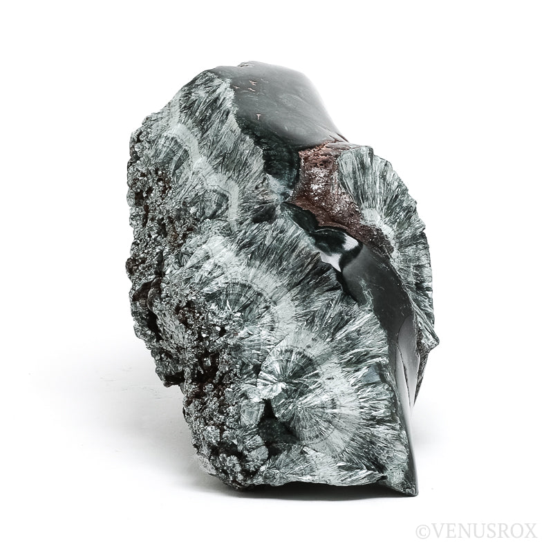 Seraphinite Polished/Natural Crystal from Korshunovskoye Iron Scary Deposit, Irkutskaya Oblast, Siberia, Russia | Venusrox