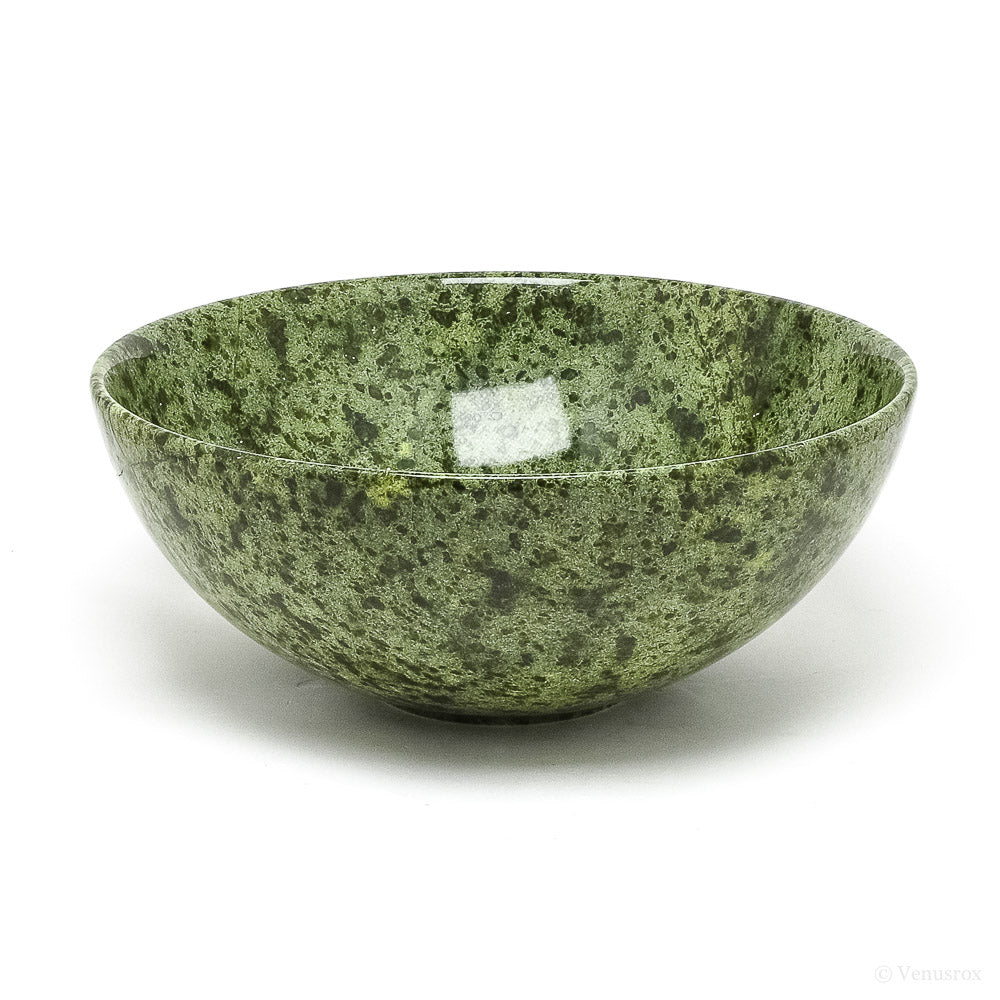 Serpentine Polished Bowl from Russia | Venusrox
