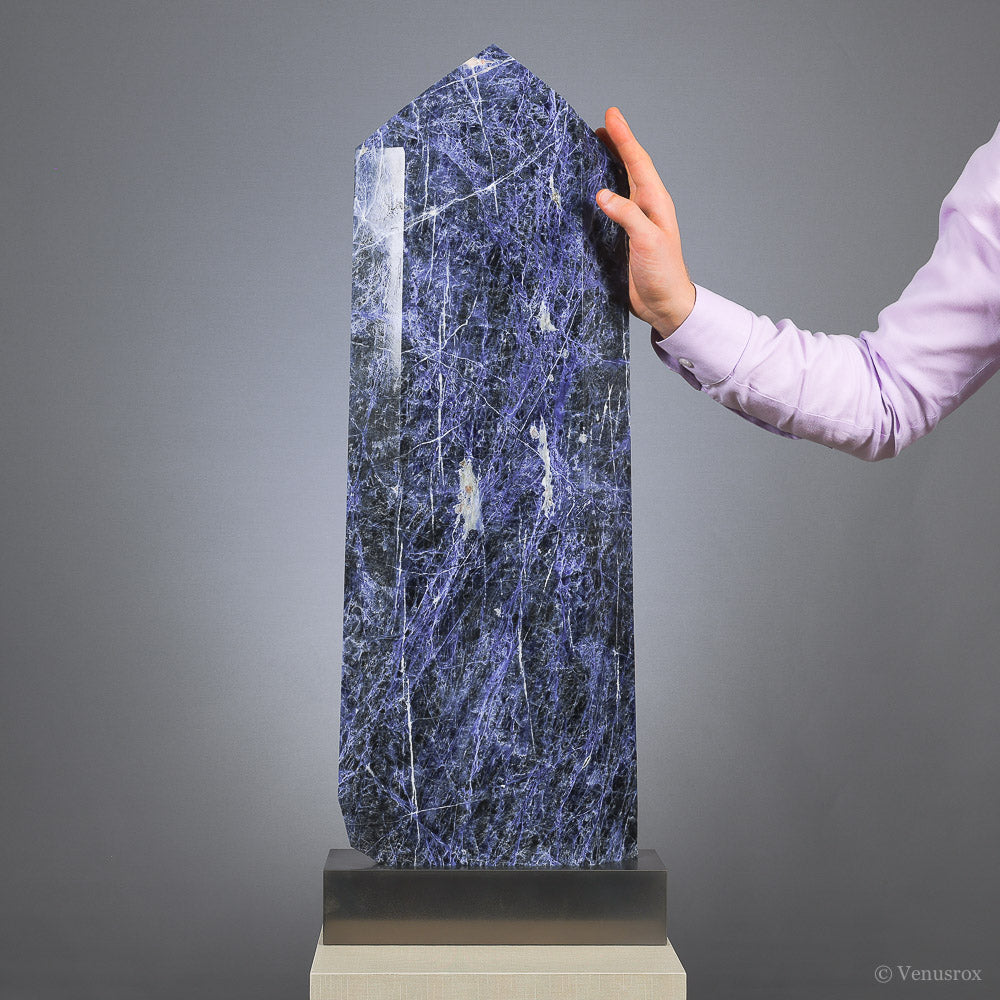 SODALITE PART POLISHED FORMATION - POLISHED POINTS