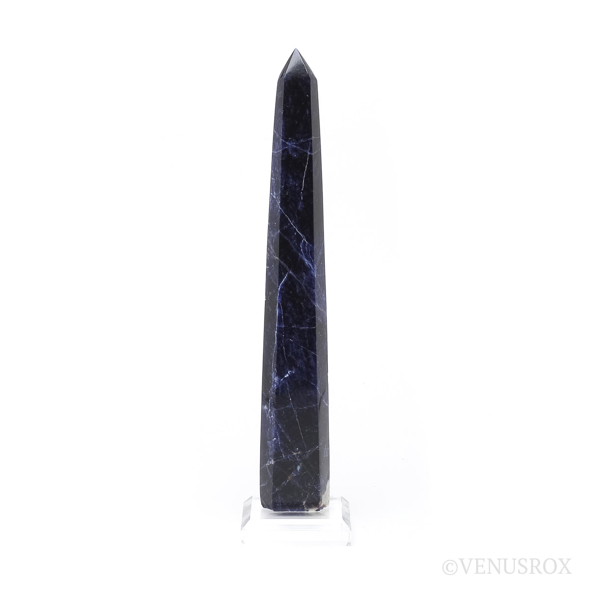 Sodalite Polished Point from Brazil | Venusrox